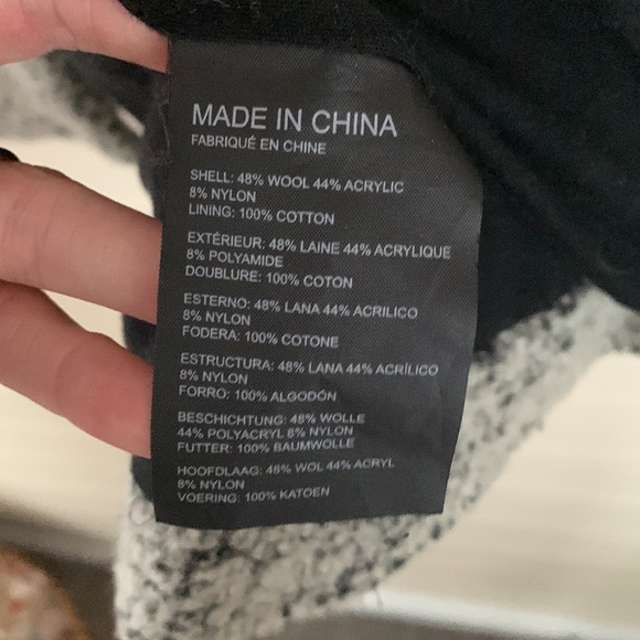 Club Monaco Wool Wrap Vest Size Small - Picture 5 of 7